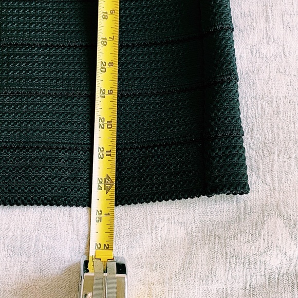 NEW! Zara Black High Waisted Zipper Pencil Skirt - Picture 2 of 16